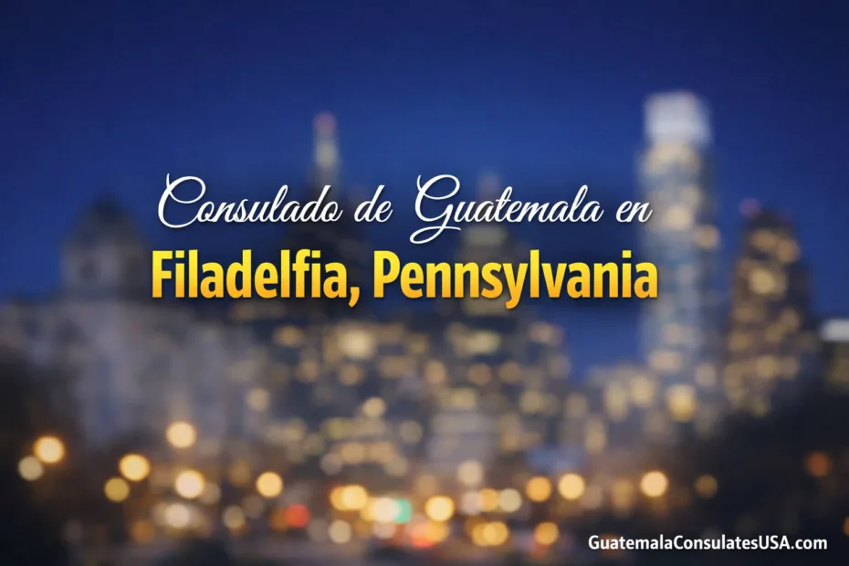 Consulado de Guatemala en Filadelfia, Pensilvania