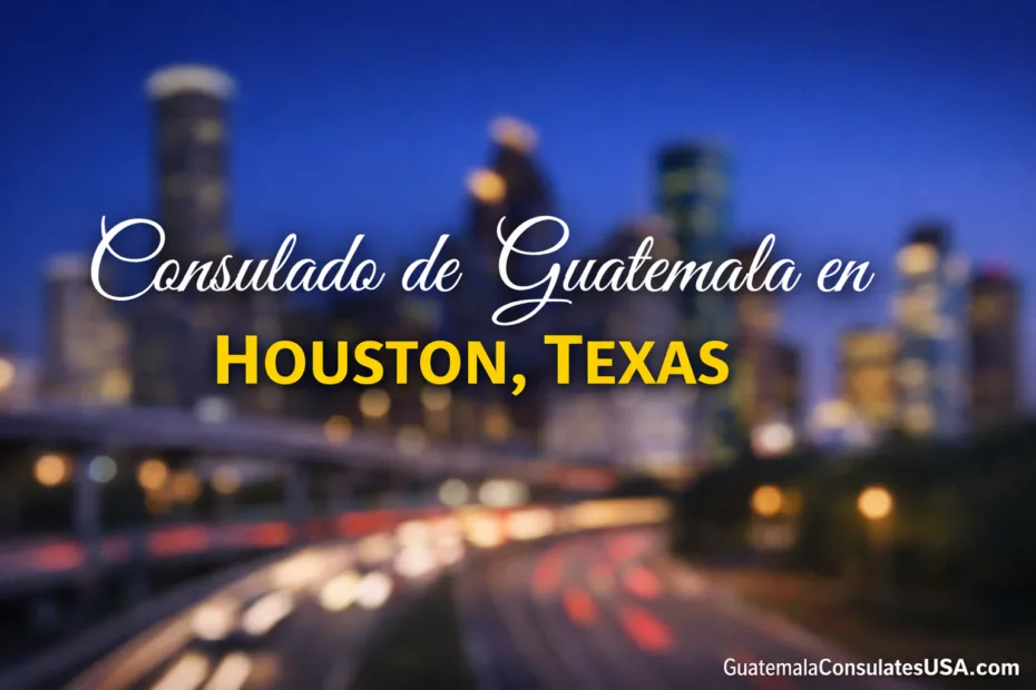 Consulado de Guatemala en Houston, Texas