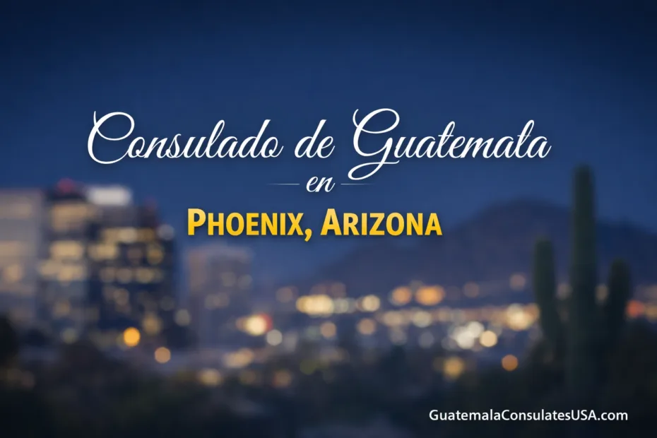 Consulado de Guatemala en Phoenix, Arizona