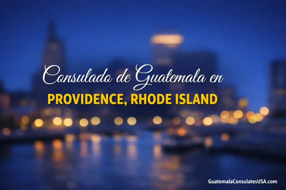 Consulado de Guatemala en Providence, Rhode Island